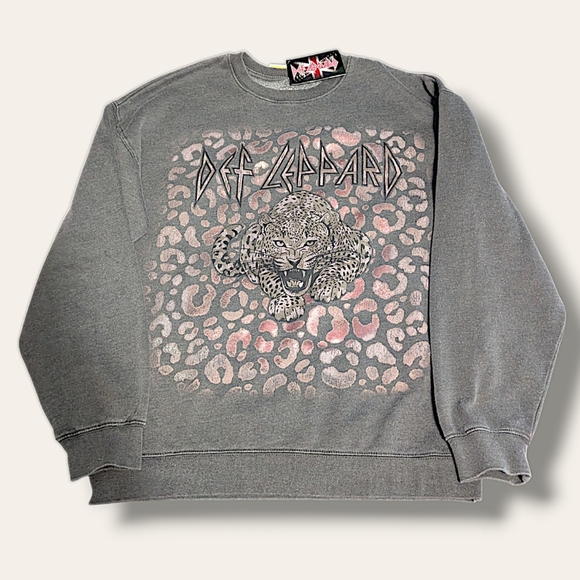 Def Leppard Graphic Pullover (small) - Picture 1 of 9